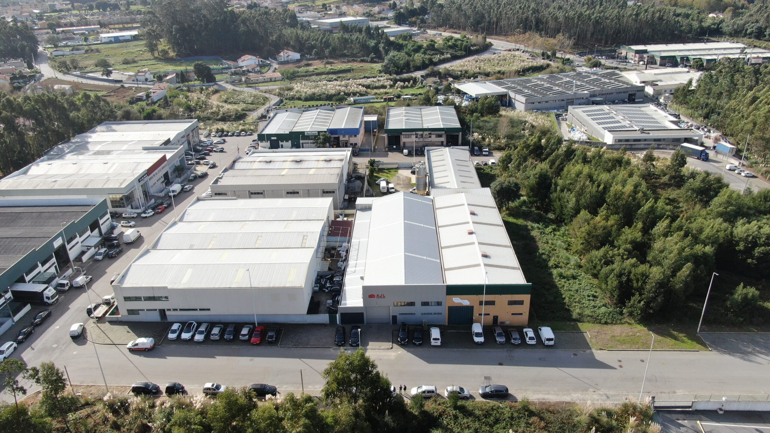 AJL Creating Value Exterior Fábrica Serzedo Vila Nova de Gaia Construção Industrial