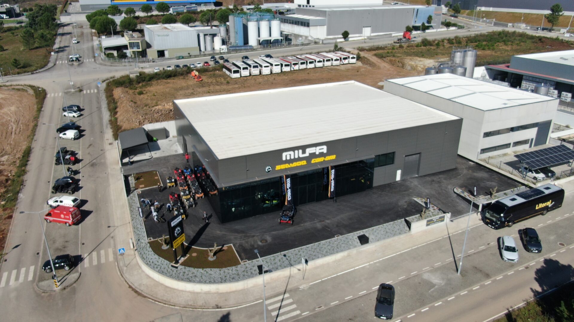 Projeto AJL Creating Value - Construção Industrial e Estruturas Metálicas - Steel Building - MILFA Norte 1