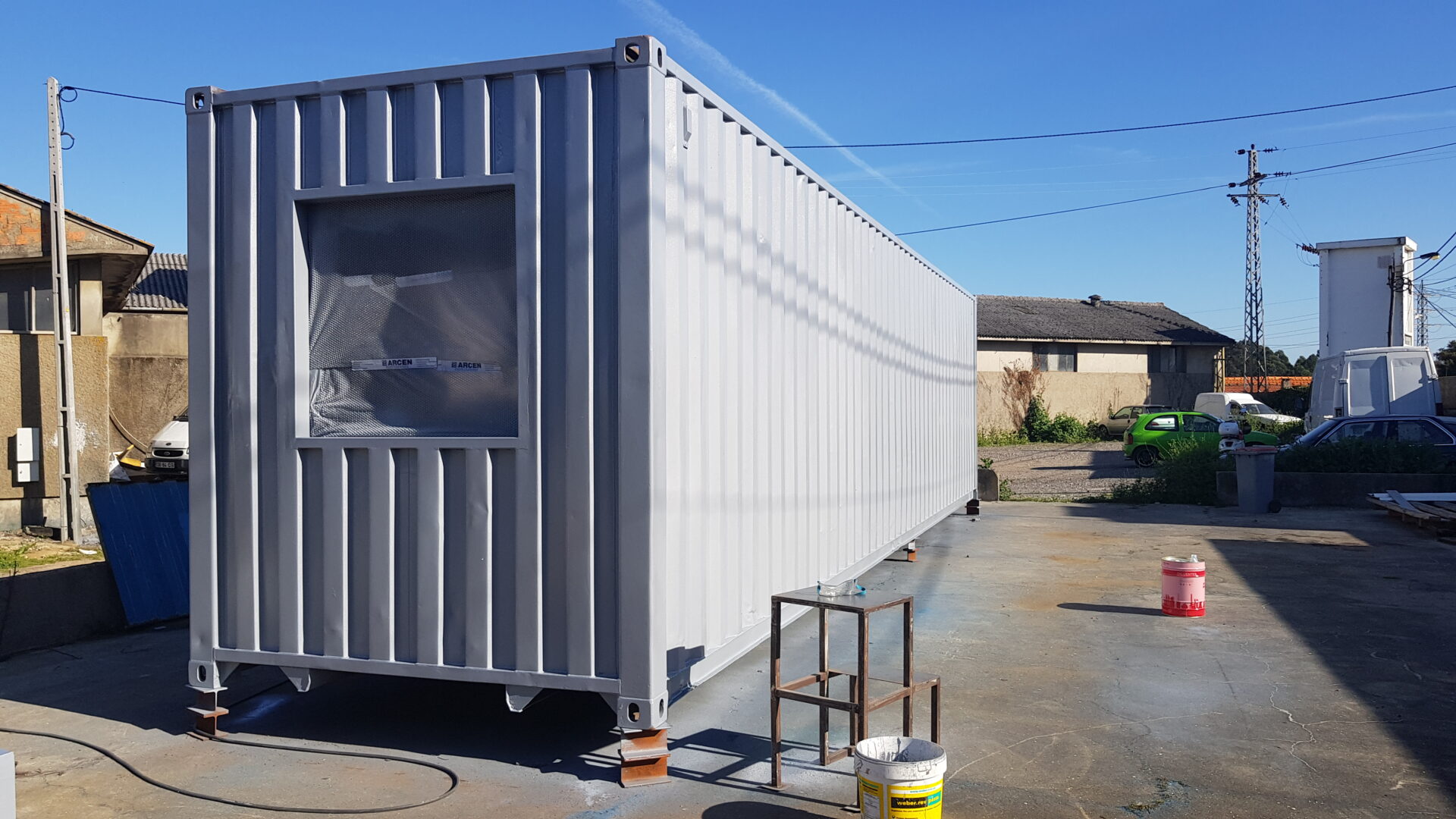 Projeto AJL Creating Value - Construção Industrial e Soluções Contentorizadas - Steel Building - TRT Omã Contentor 15