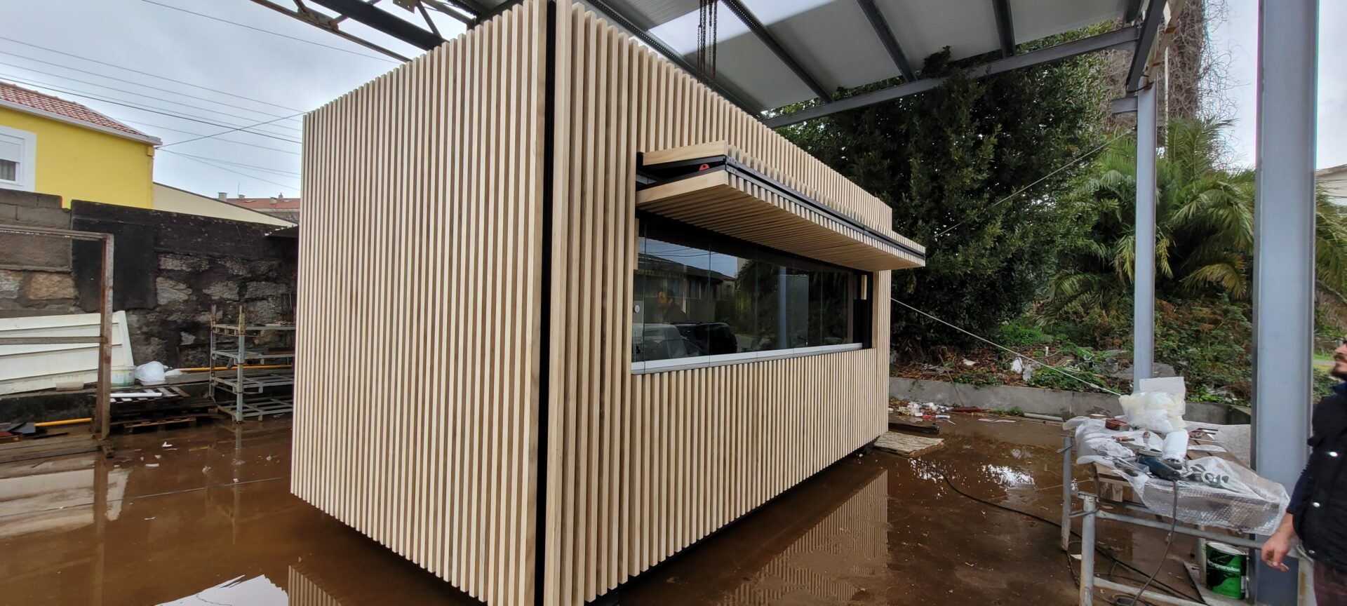 Projeto AJL Creating Value - Construção Industrial e Soluções Contorizadas - Steel Building - Le Jade - Saint Denis 2